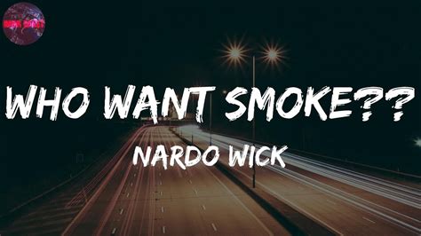nardo wick who want smoke lyrics